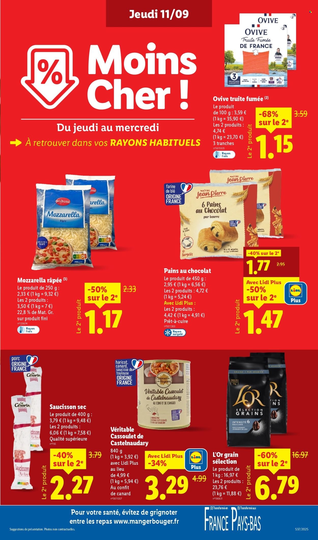 Catalogue LIDL - Les promos de la semaine (2025-09-11 - 2025-09-17)