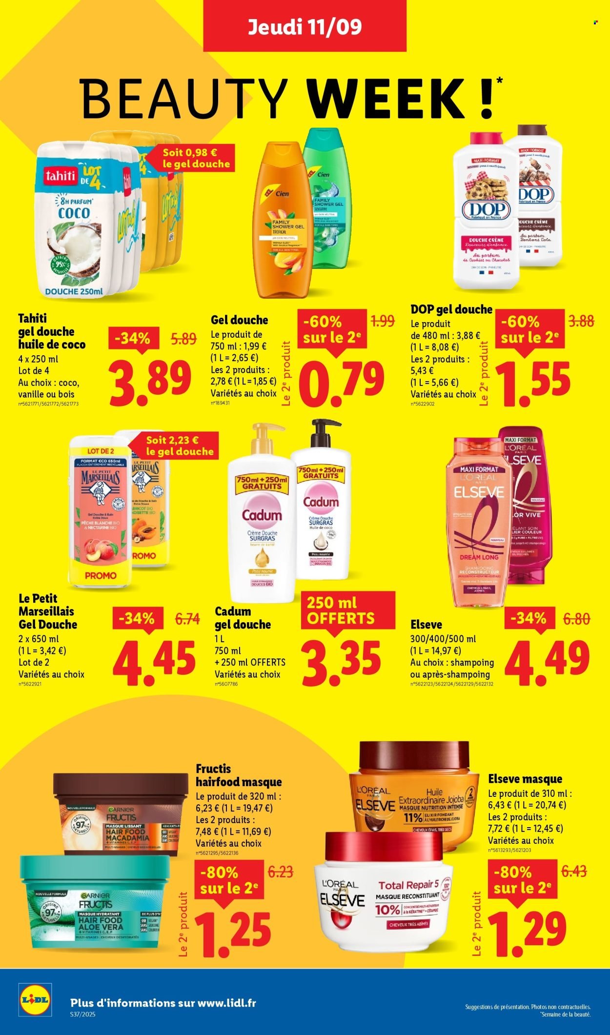 Catalogue LIDL - Les promos de la semaine (2025-09-11 - 2025-09-17)