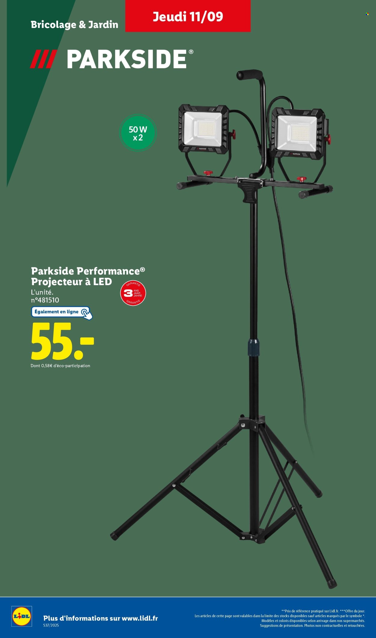 Catalogue LIDL - Les promos de la semaine (2025-09-11 - 2025-09-17)