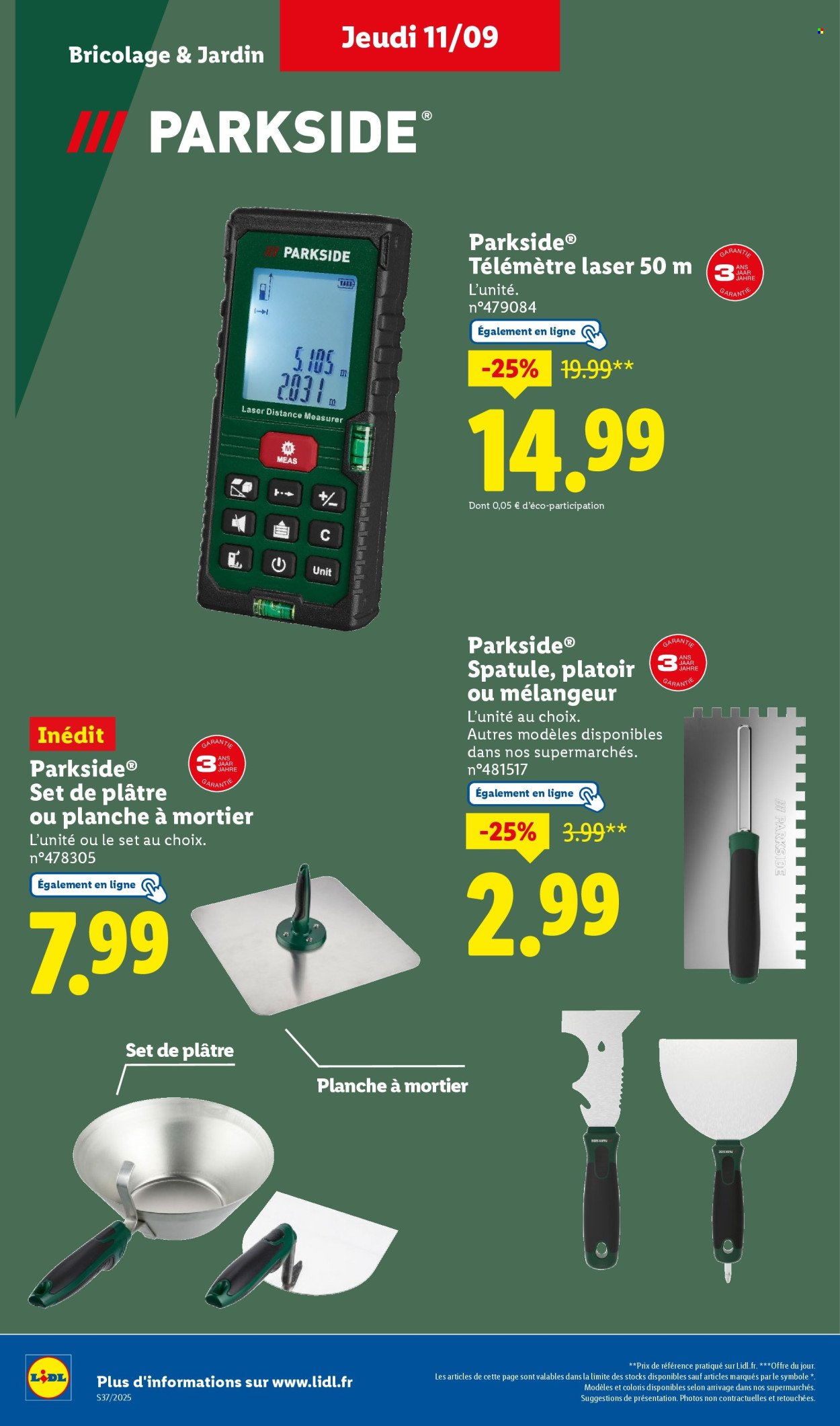 Catalogue LIDL - Les promos de la semaine (2025-09-11 - 2025-09-17)