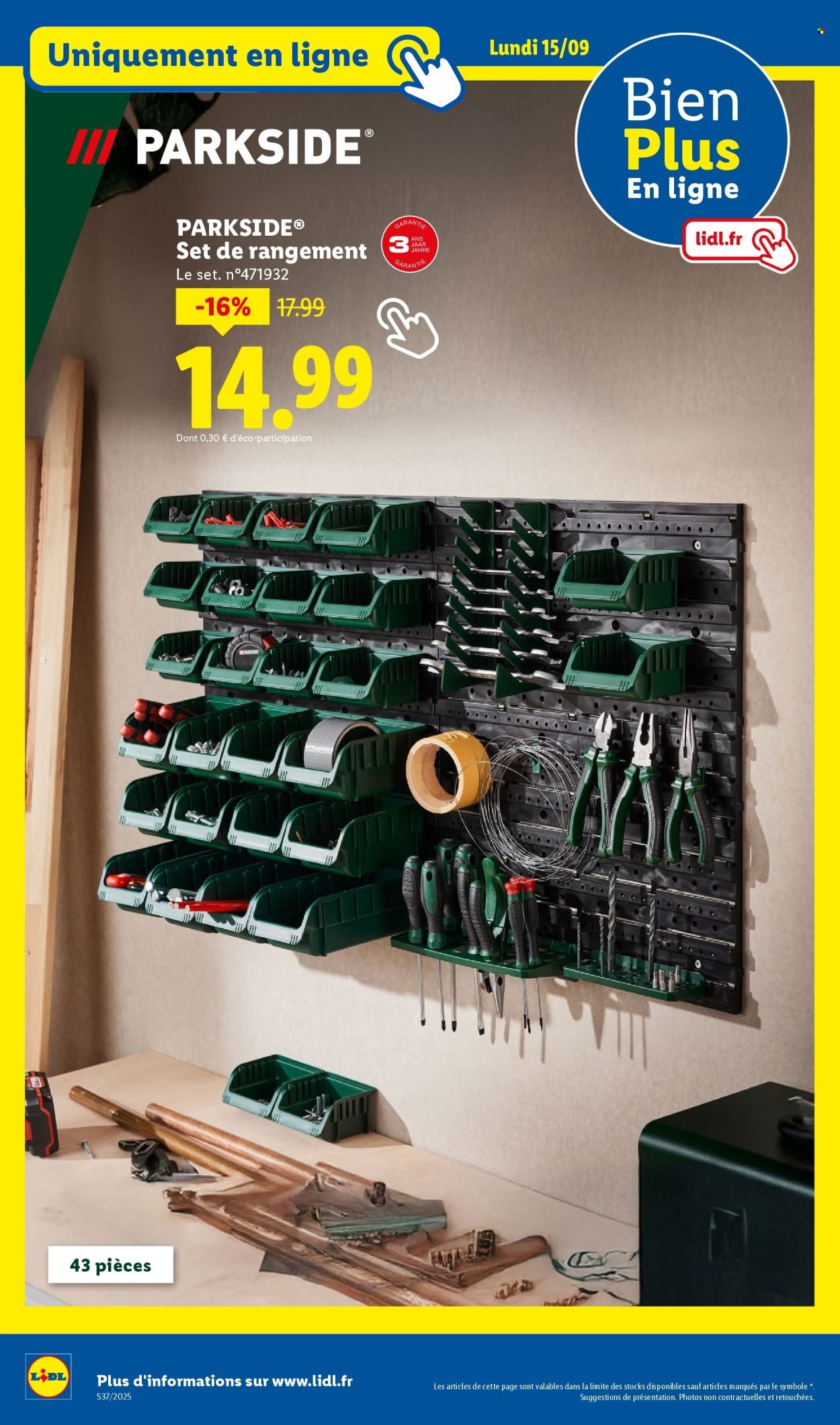 Catalogue LIDL - Les promos de la semaine (2025-09-11 - 2025-09-17)