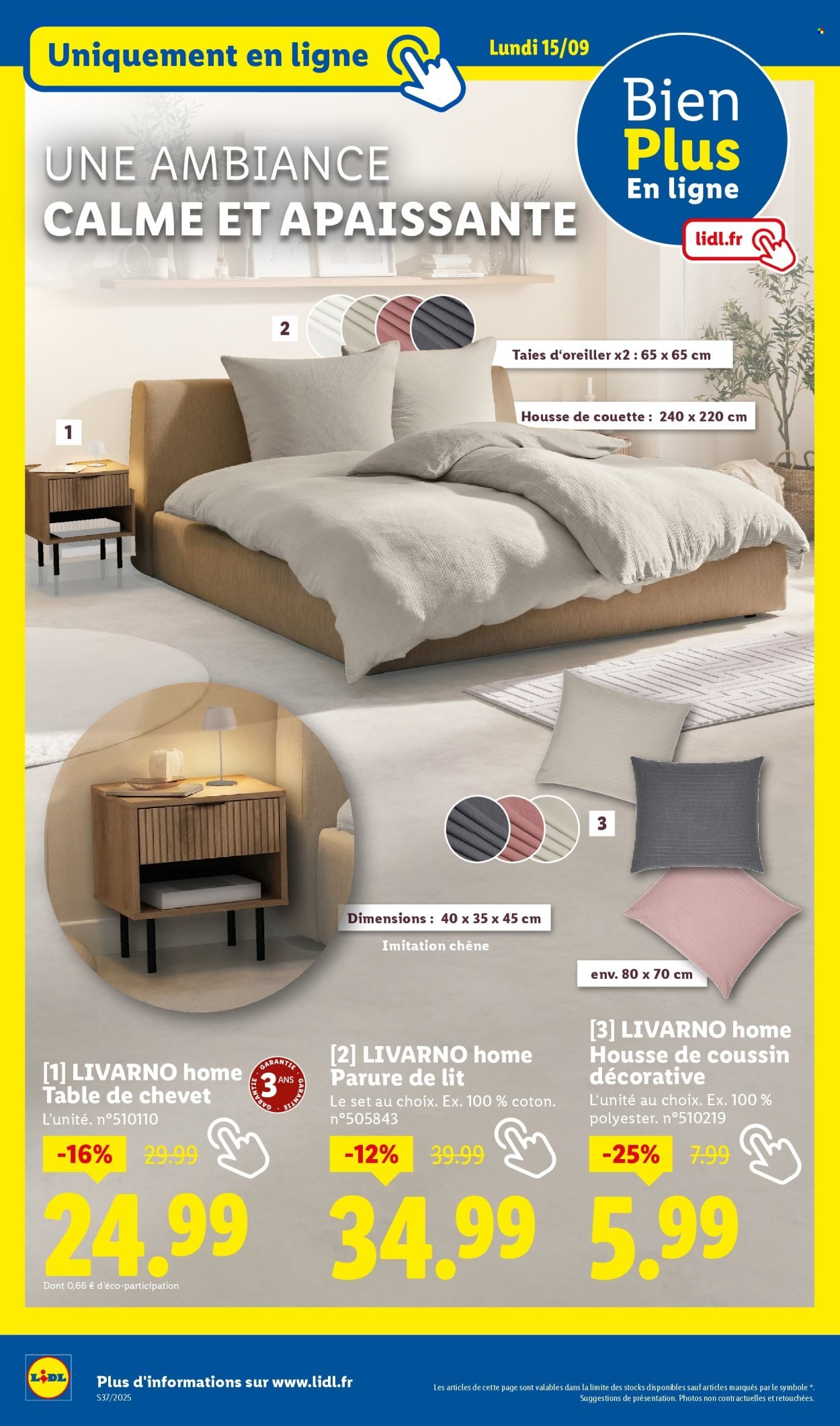 Catalogue LIDL - Les promos de la semaine (2025-09-11 - 2025-09-17)