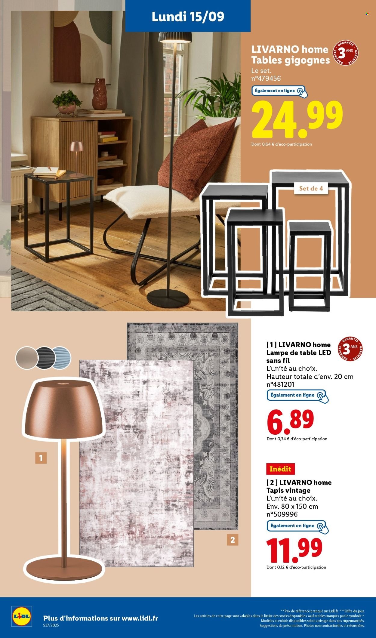 Catalogue LIDL - Les promos de la semaine (2025-09-11 - 2025-09-17)