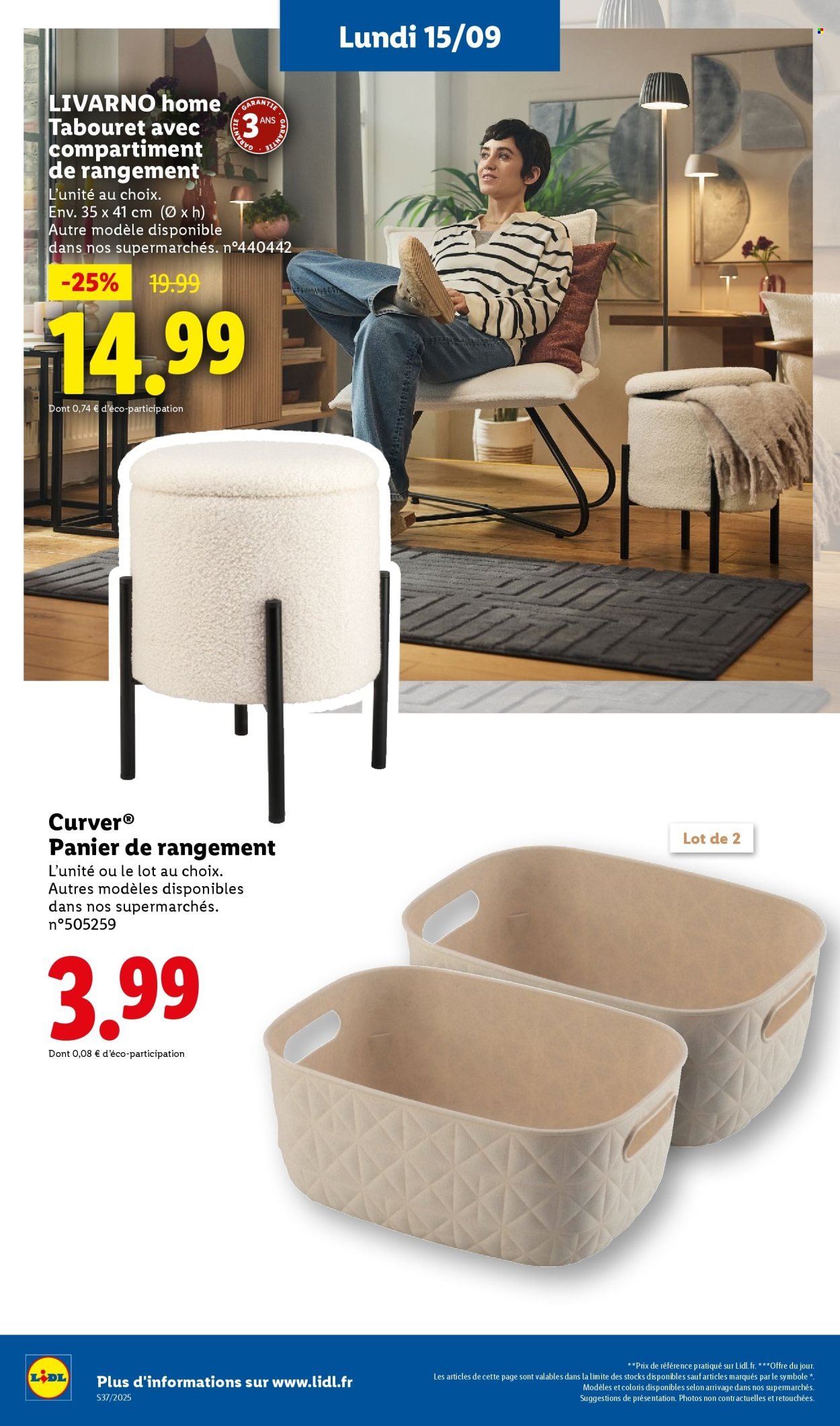 Catalogue LIDL - Les promos de la semaine (2025-09-11 - 2025-09-17)