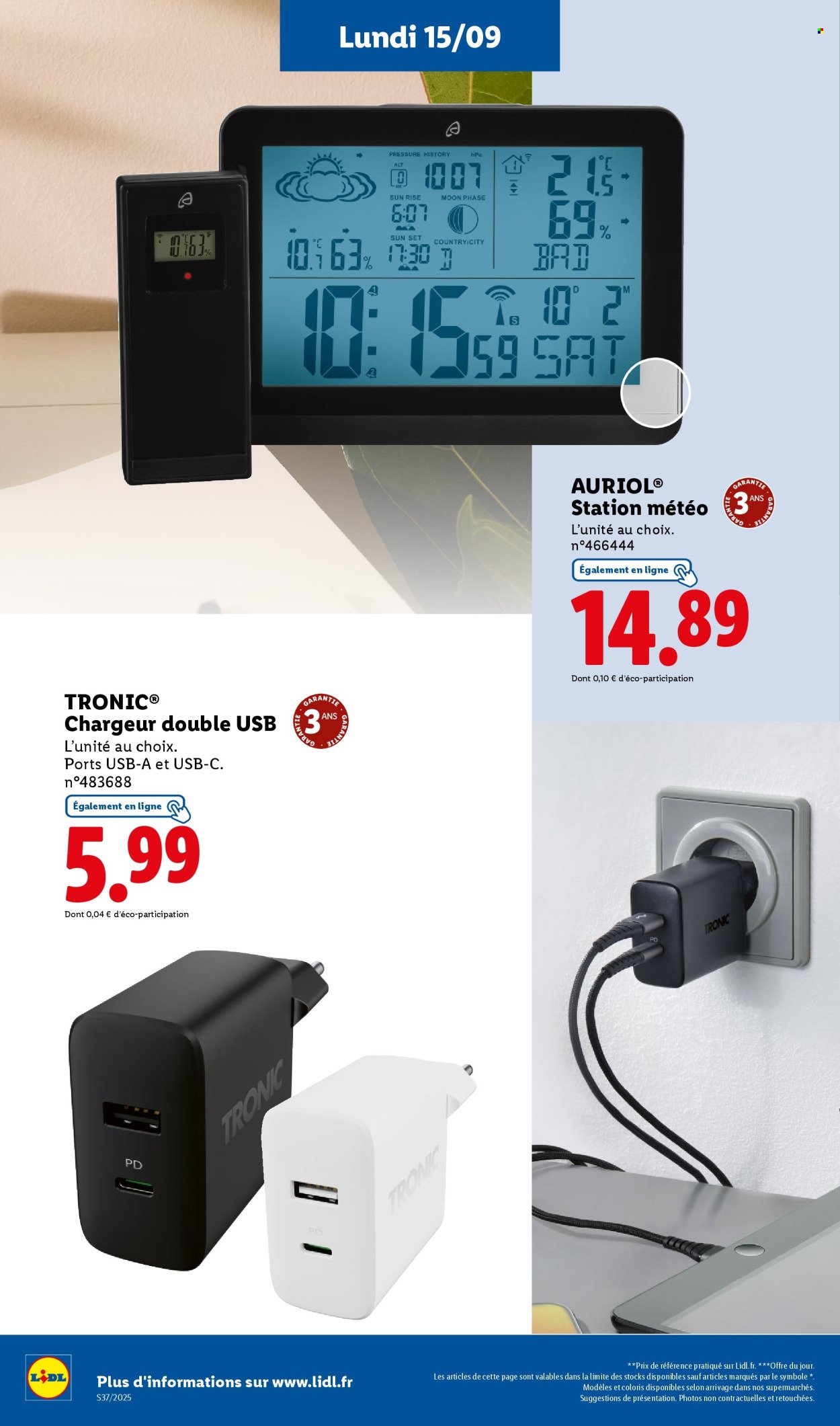 Catalogue LIDL - Les promos de la semaine (2025-09-11 - 2025-09-17)