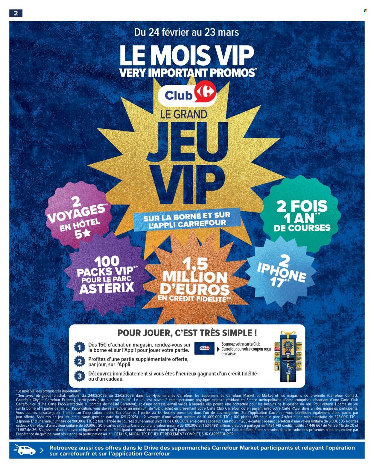 Catalogue CARREFOUR MARKET - LE MOIS VIP BEAUTÉ ET HYGIÈNE (2026-03-03 - 2026-03-15)
