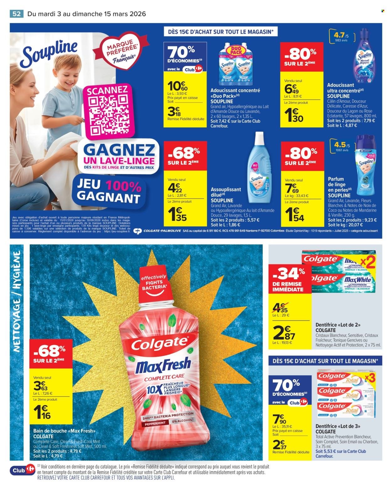 Catalogue CARREFOUR MARKET - LE MOIS VIP BEAUTÉ ET HYGIÈNE (2026-03-03 - 2026-03-15)