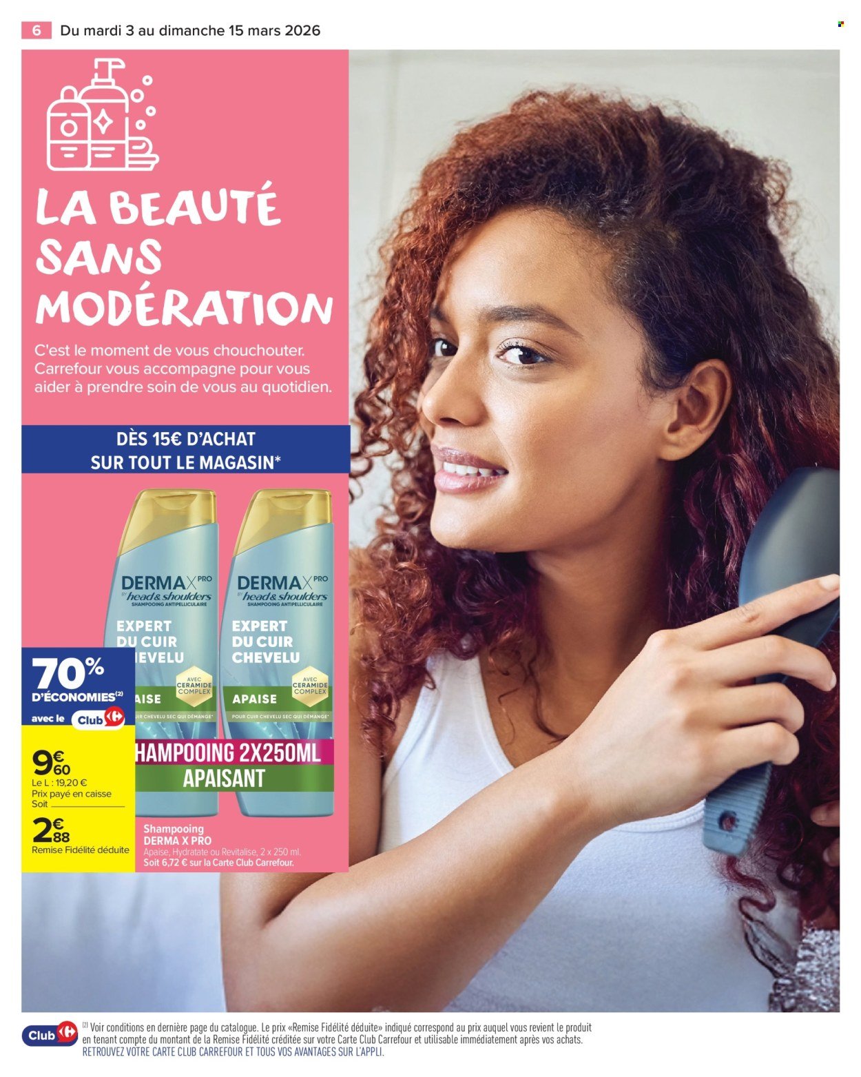 Catalogue CARREFOUR MARKET - LE MOIS VIP BEAUTÉ ET HYGIÈNE (2026-03-03 - 2026-03-15)