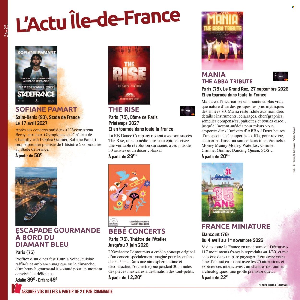 Catalogue CARREFOUR - LE BOOK DES SORTIES