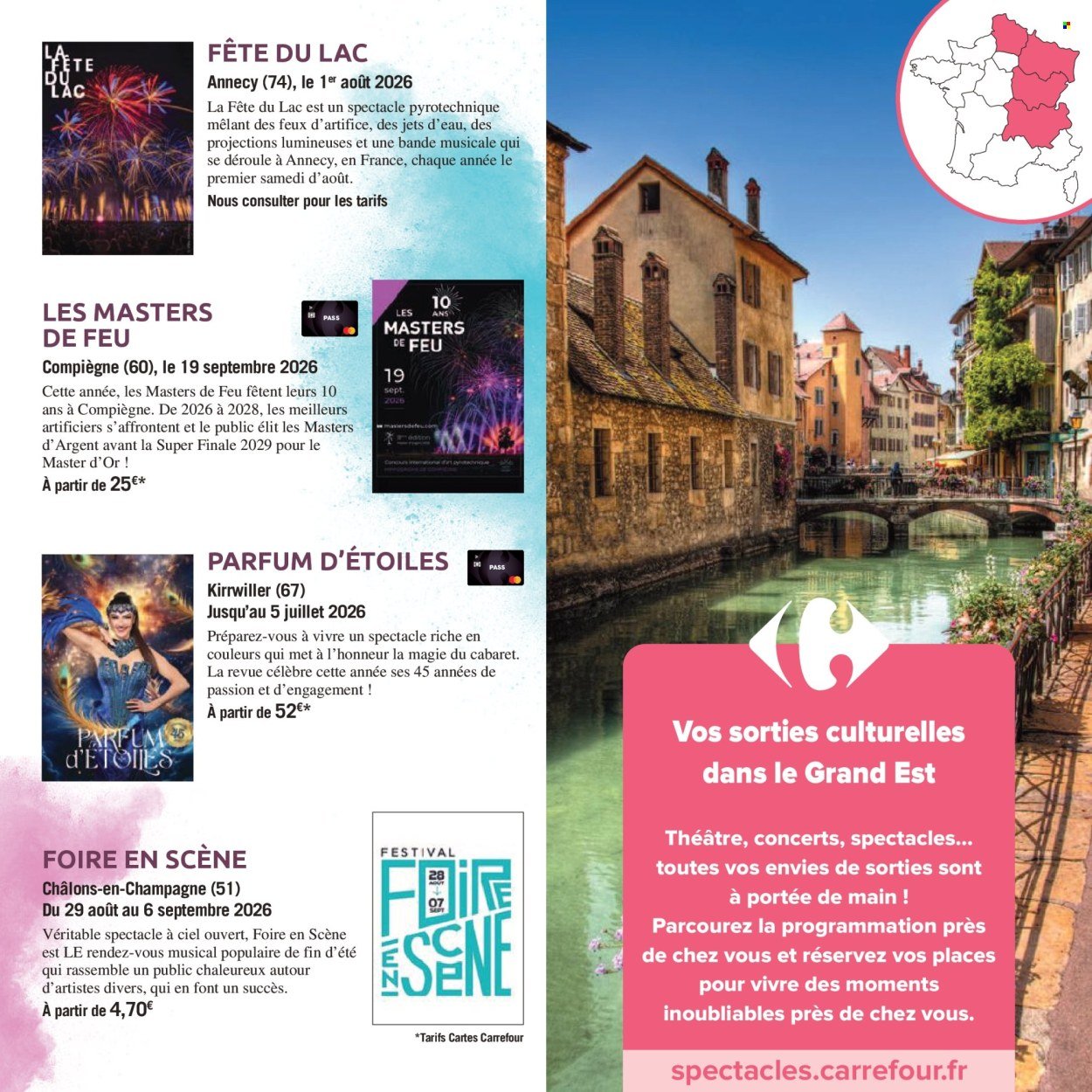 Catalogue CARREFOUR - LE BOOK DES SORTIES (2026-04-03 - 2026-09-30)