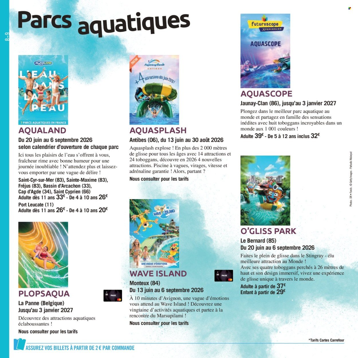 Catalogue CARREFOUR - LE BOOK DES SORTIES (2026-04-03 - 2026-09-30)