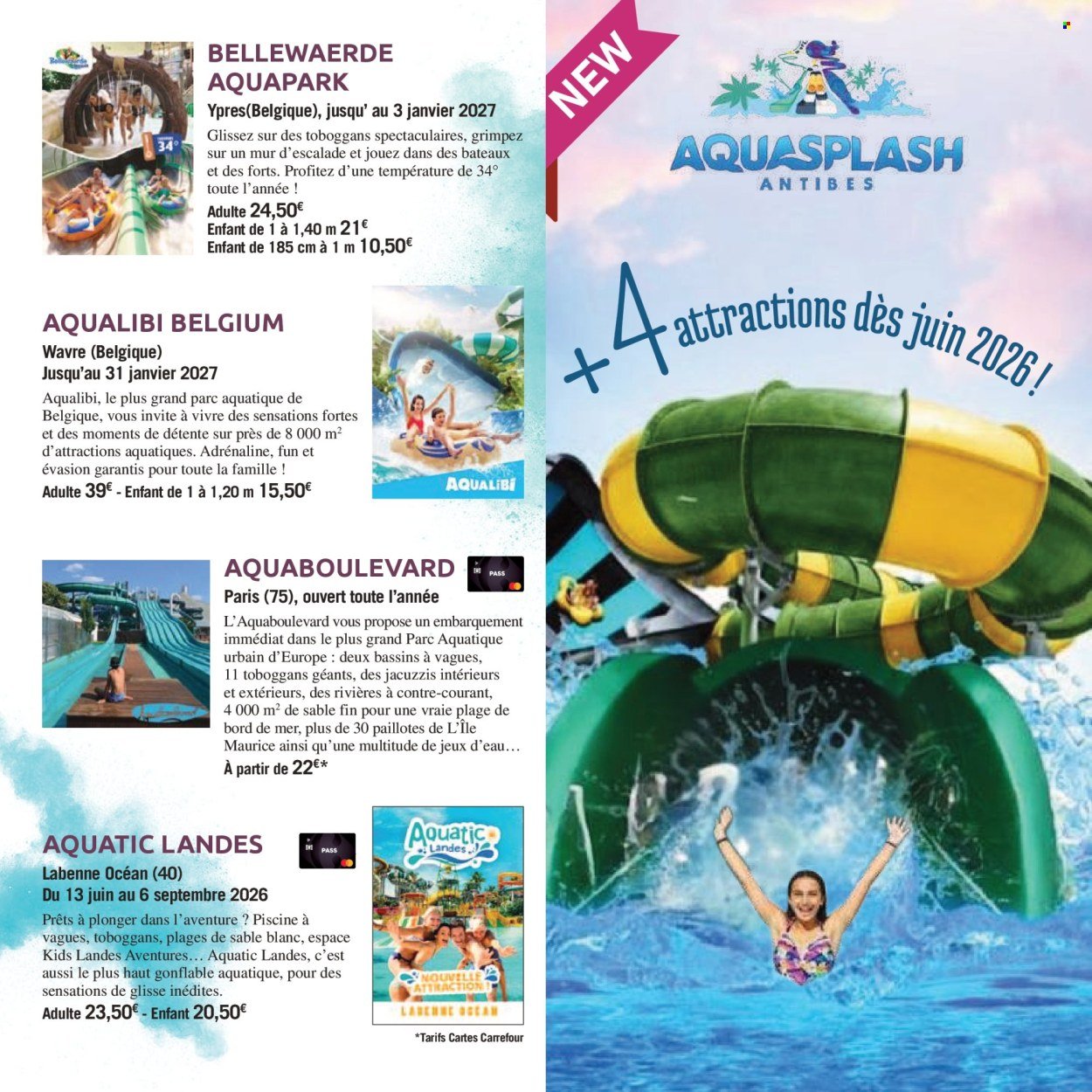 Catalogue CARREFOUR - LE BOOK DES SORTIES (2026-04-03 - 2026-09-30)