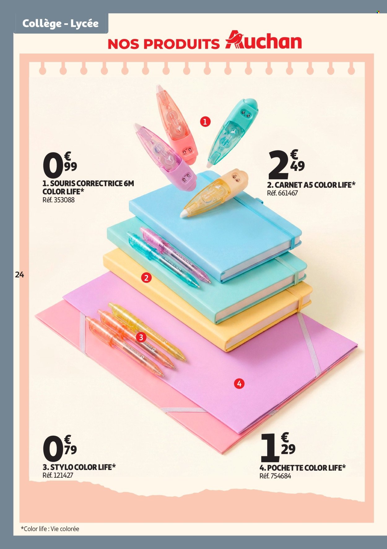 Catalogue AUCHAN - Cartables, rentrée
