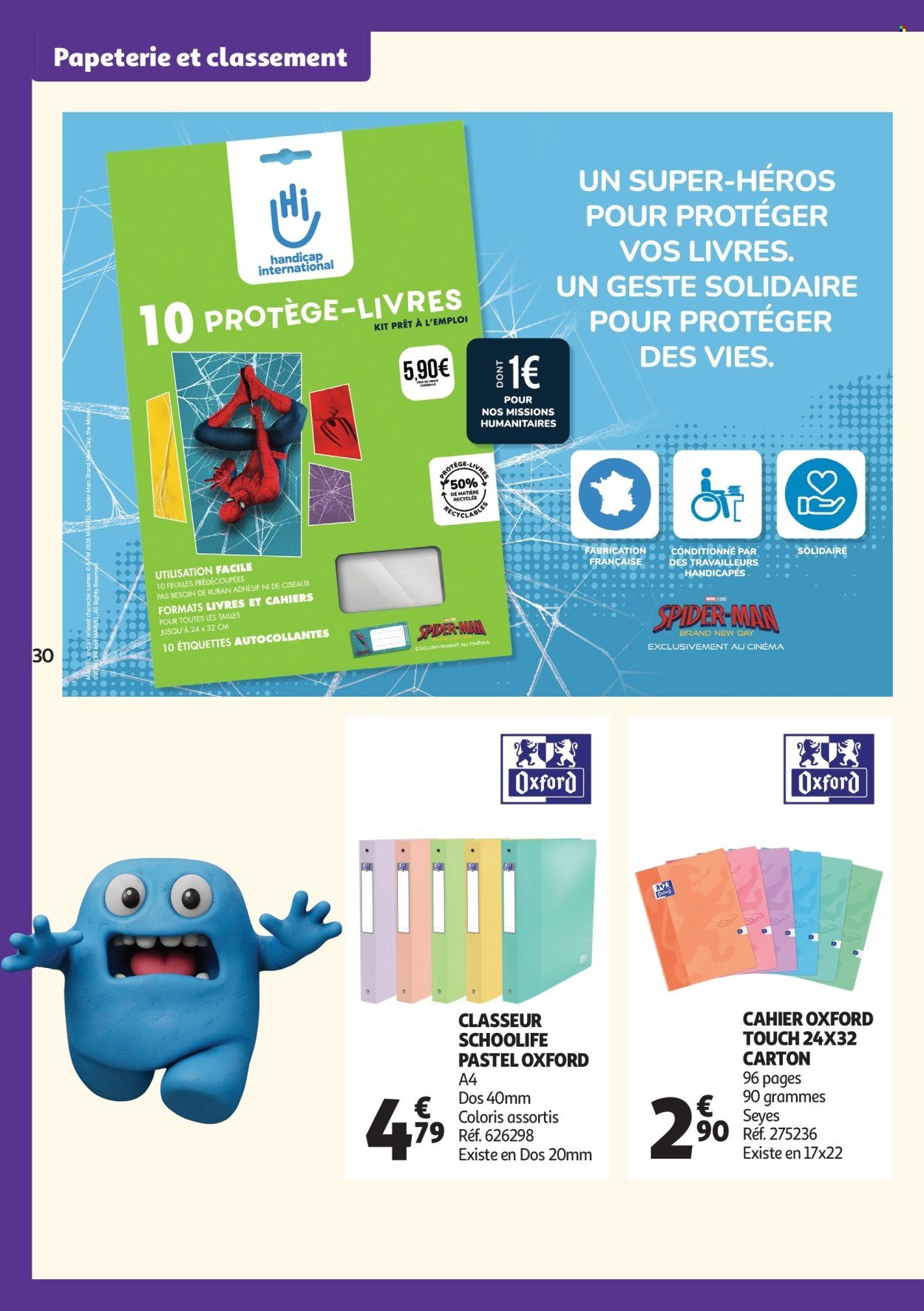 Catalogue AUCHAN - Cartables, rentrée