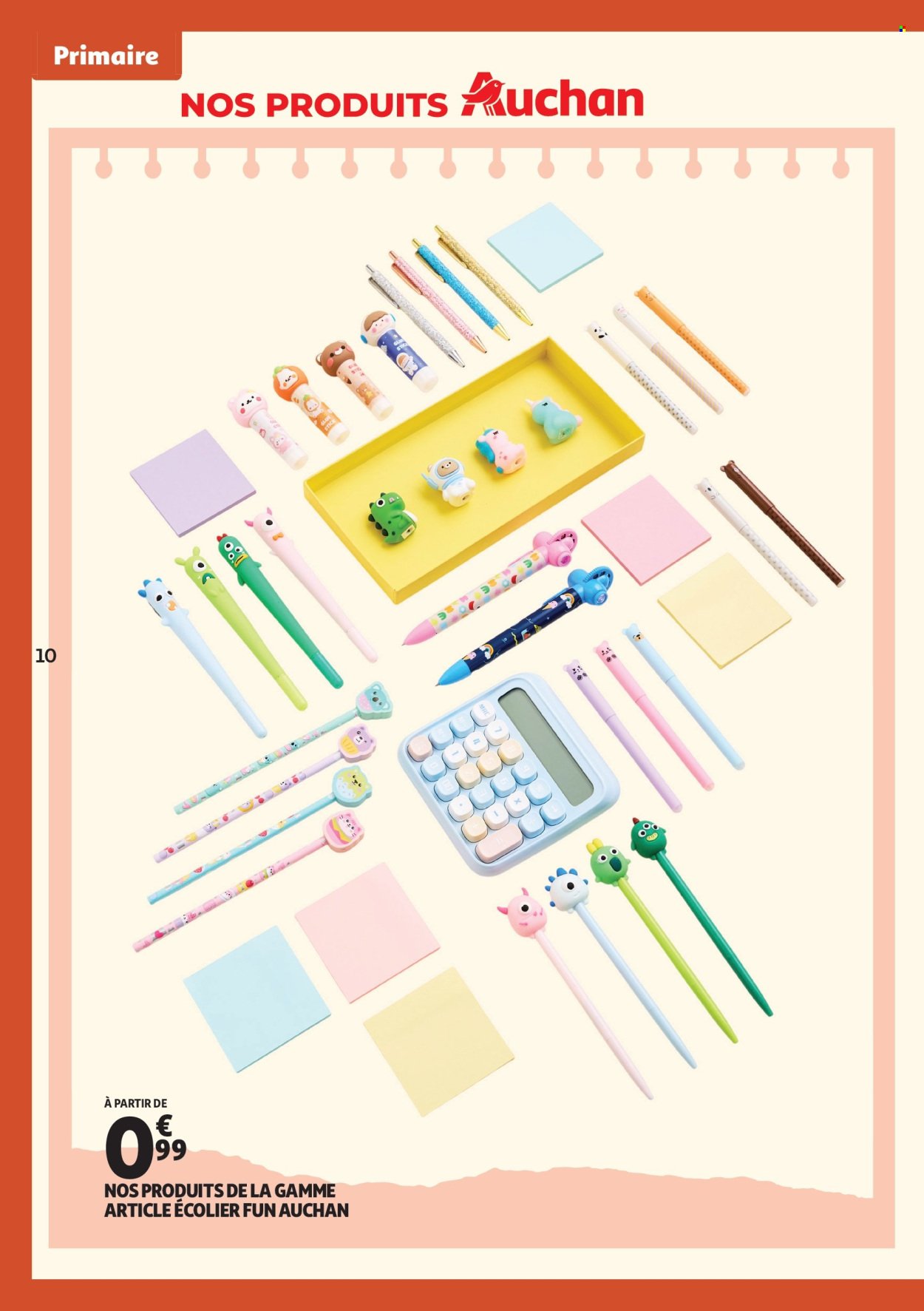 Catalogue AUCHAN - Cartables, rentrée