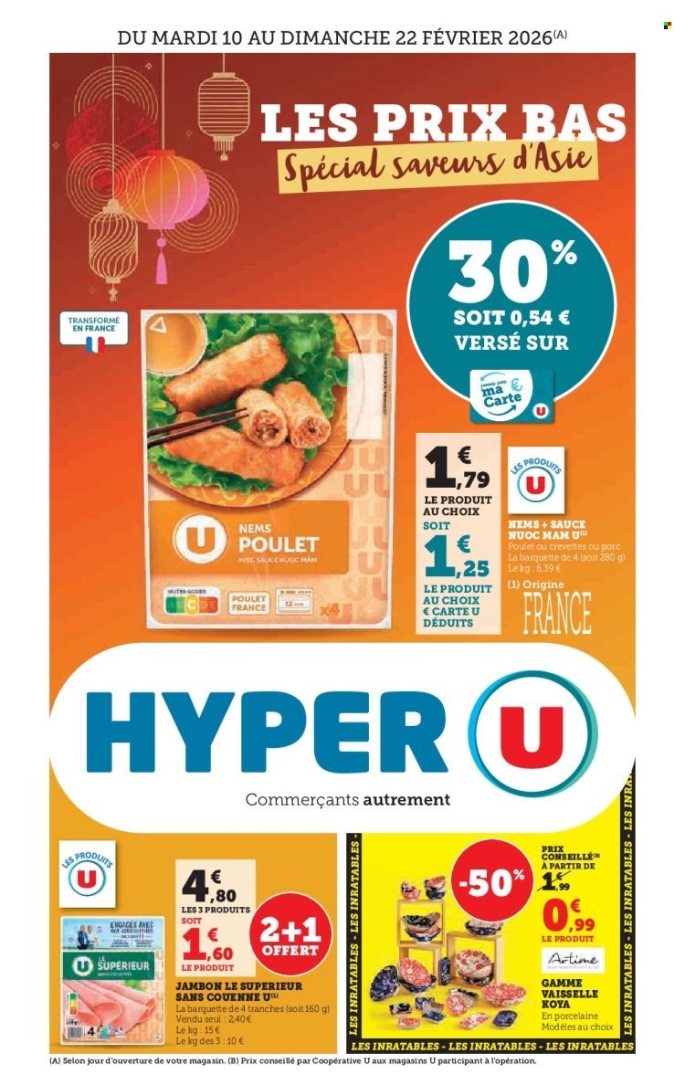 Catalogue HYPER U - Les prix bas de la semaine