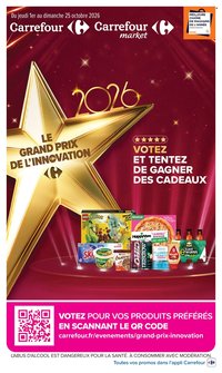 Catalogue CARREFOUR - LE GRAND PRIX DE L'INNOVATION