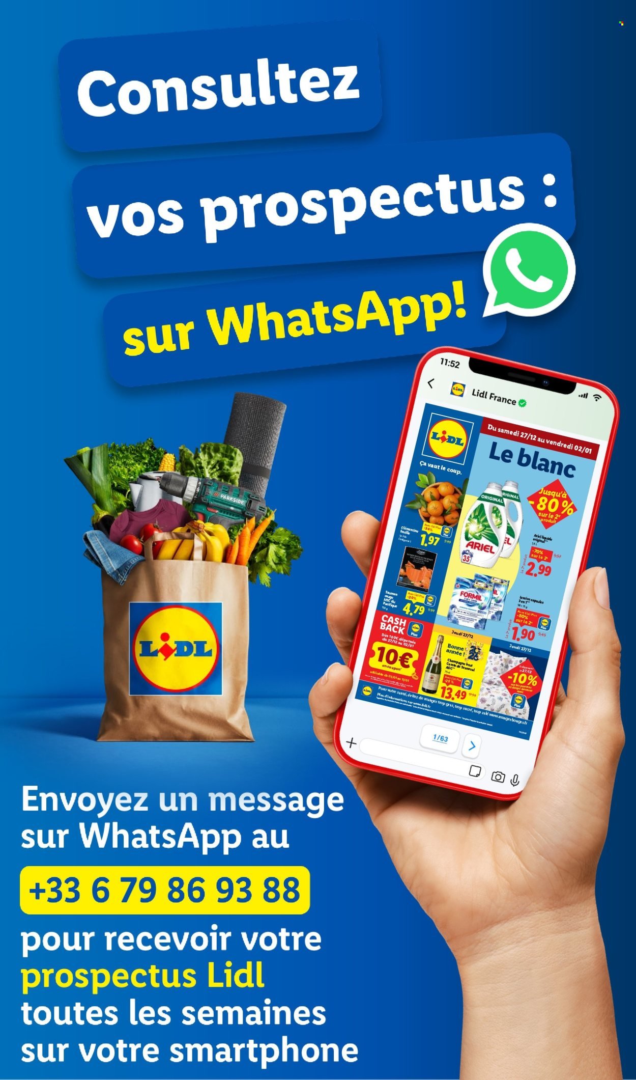 Catalogue LIDL - Les bonnes affaires Exclu Web (2025-12-22 - 2025-12-27)