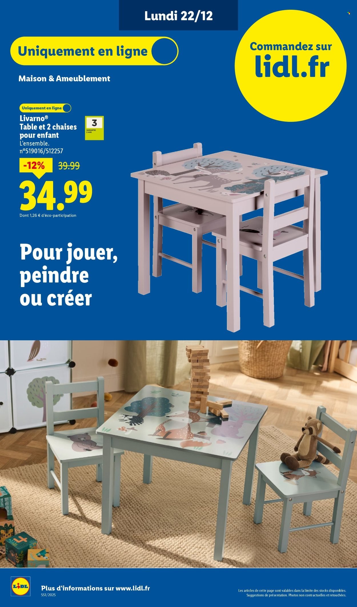 Catalogue LIDL - Les bonnes affaires Exclu Web (2025-12-22 - 2025-12-27)