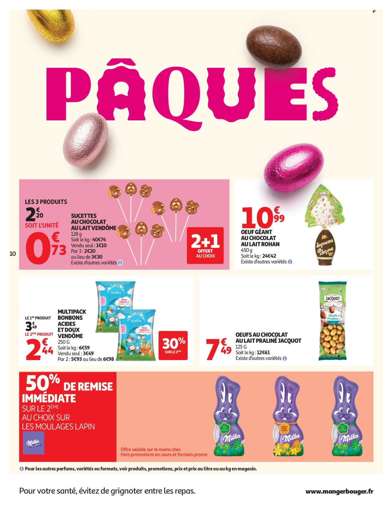 Catalogue AUCHAN - Pâques, le frais, le bon