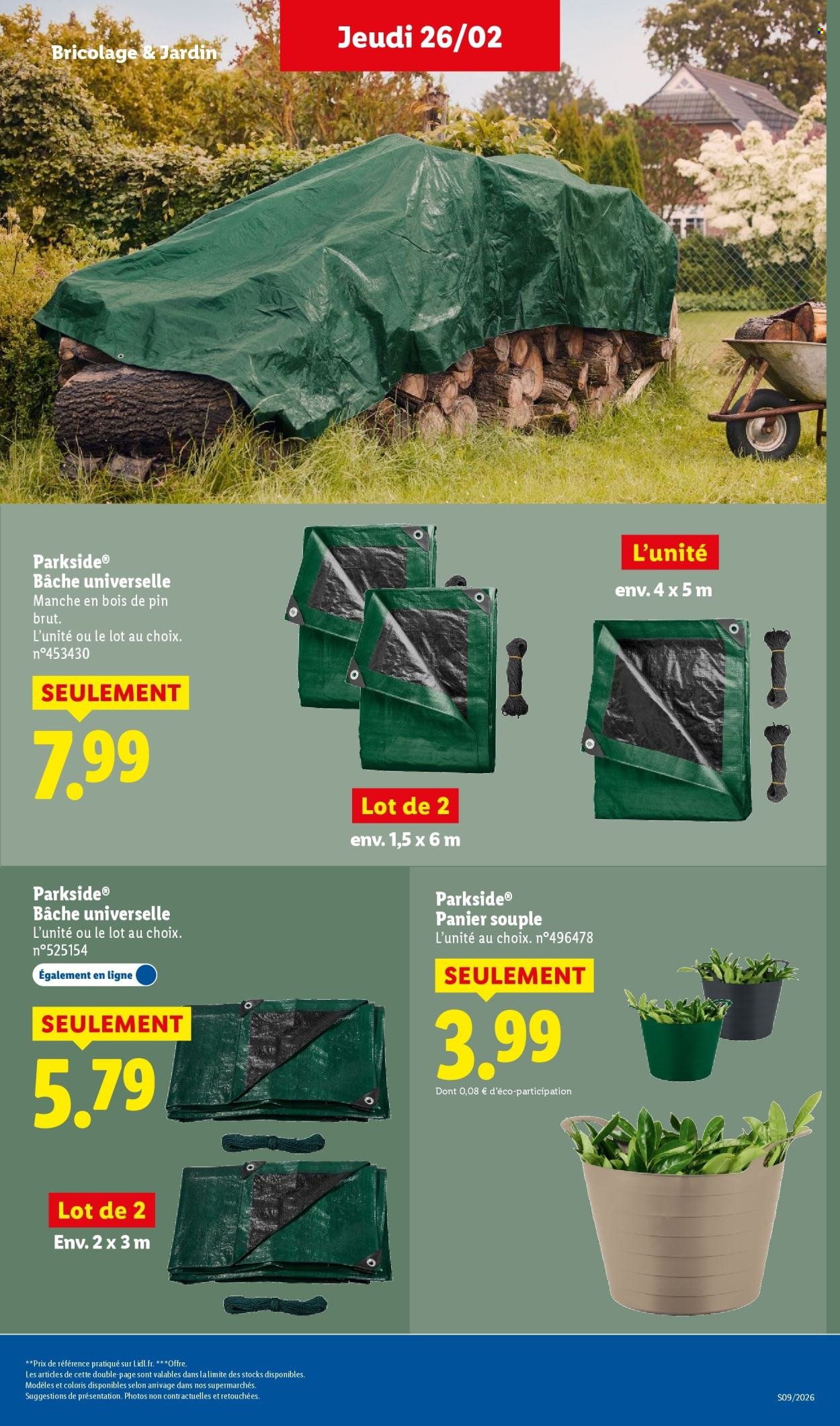 Catalogue LIDL - Les bonnes affaires de la semaine (2026-02-23 - 2026-02-26)