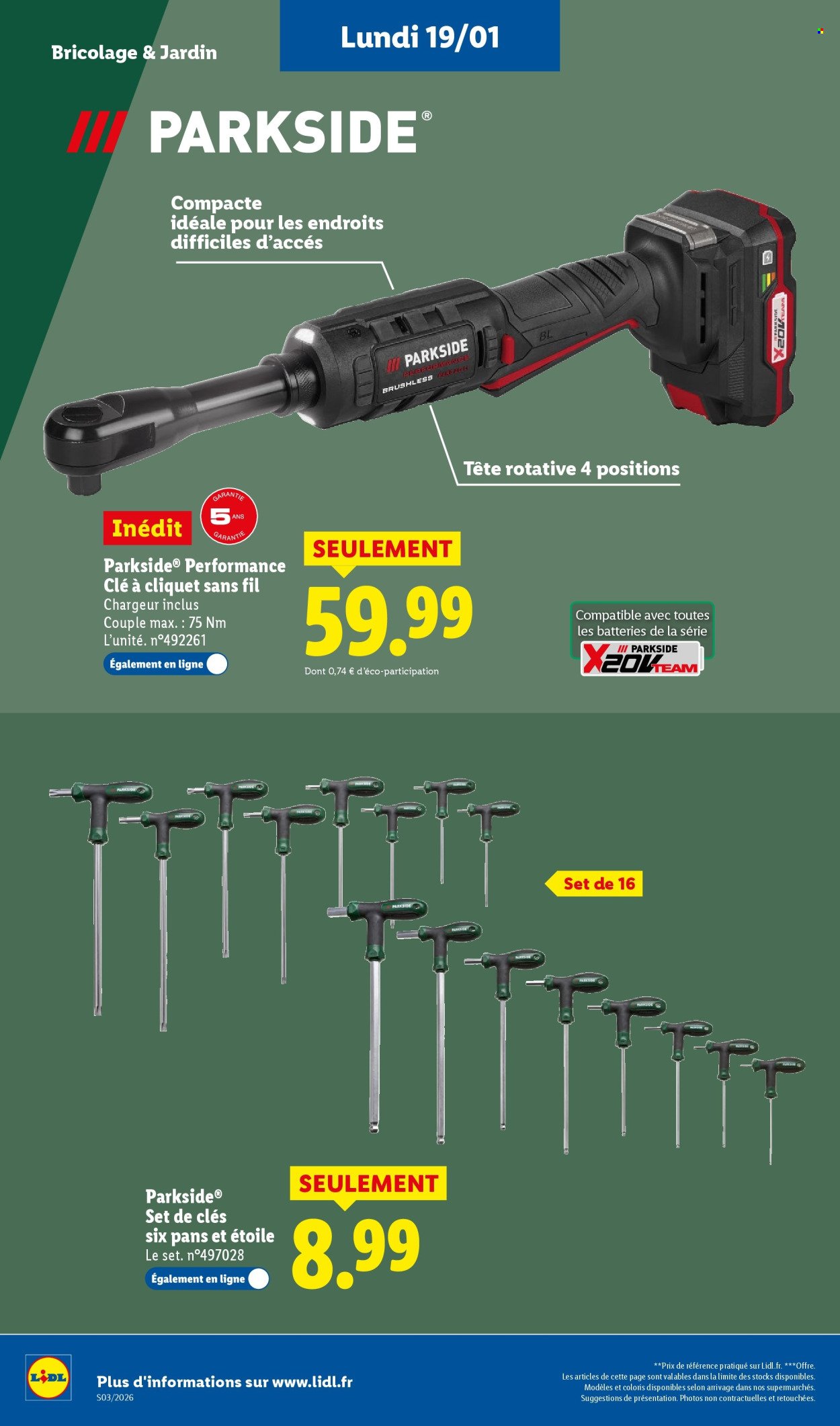 Catalogue LIDL - Les pépites de la semaine