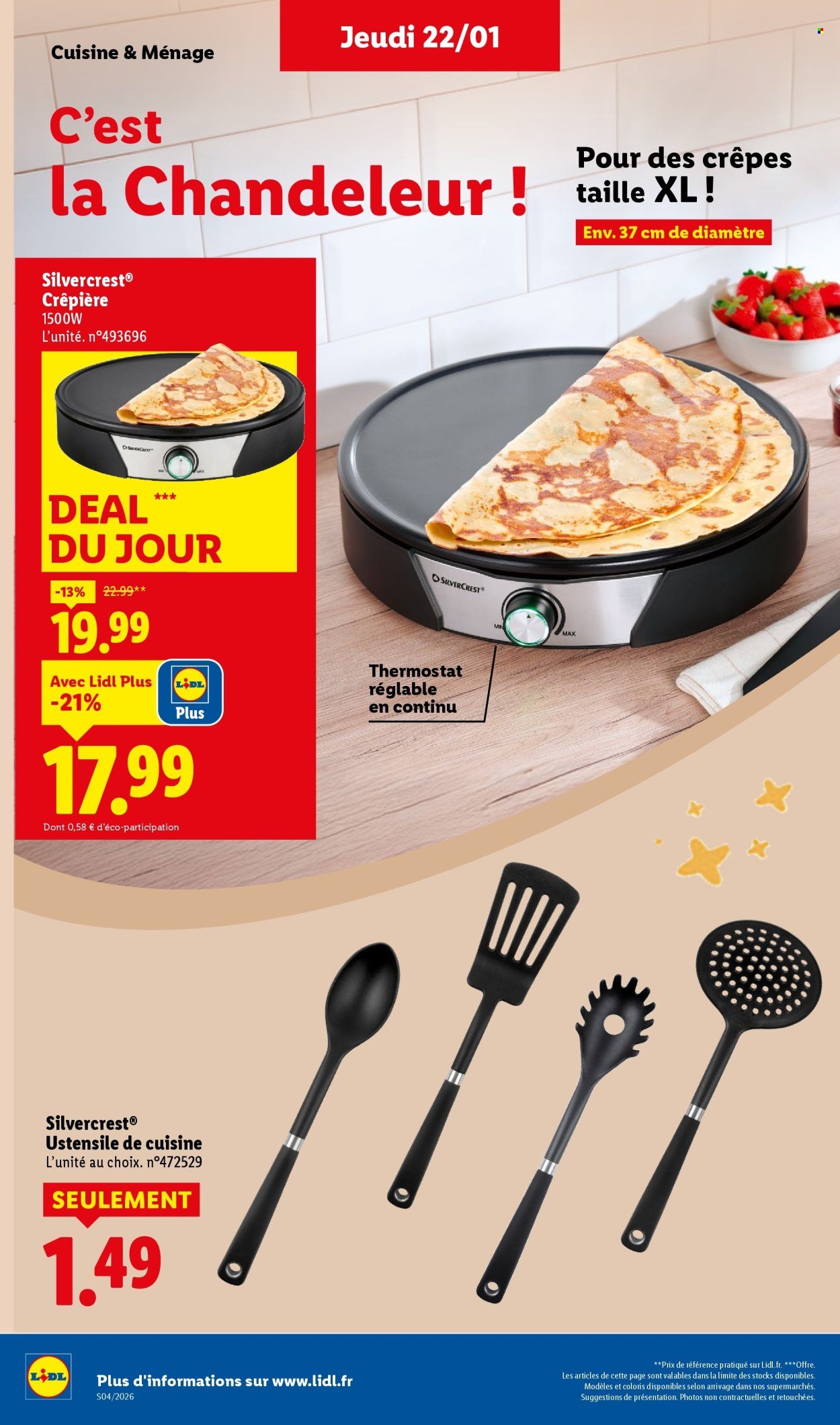 Catalogue LIDL - Les pépites de la semaine