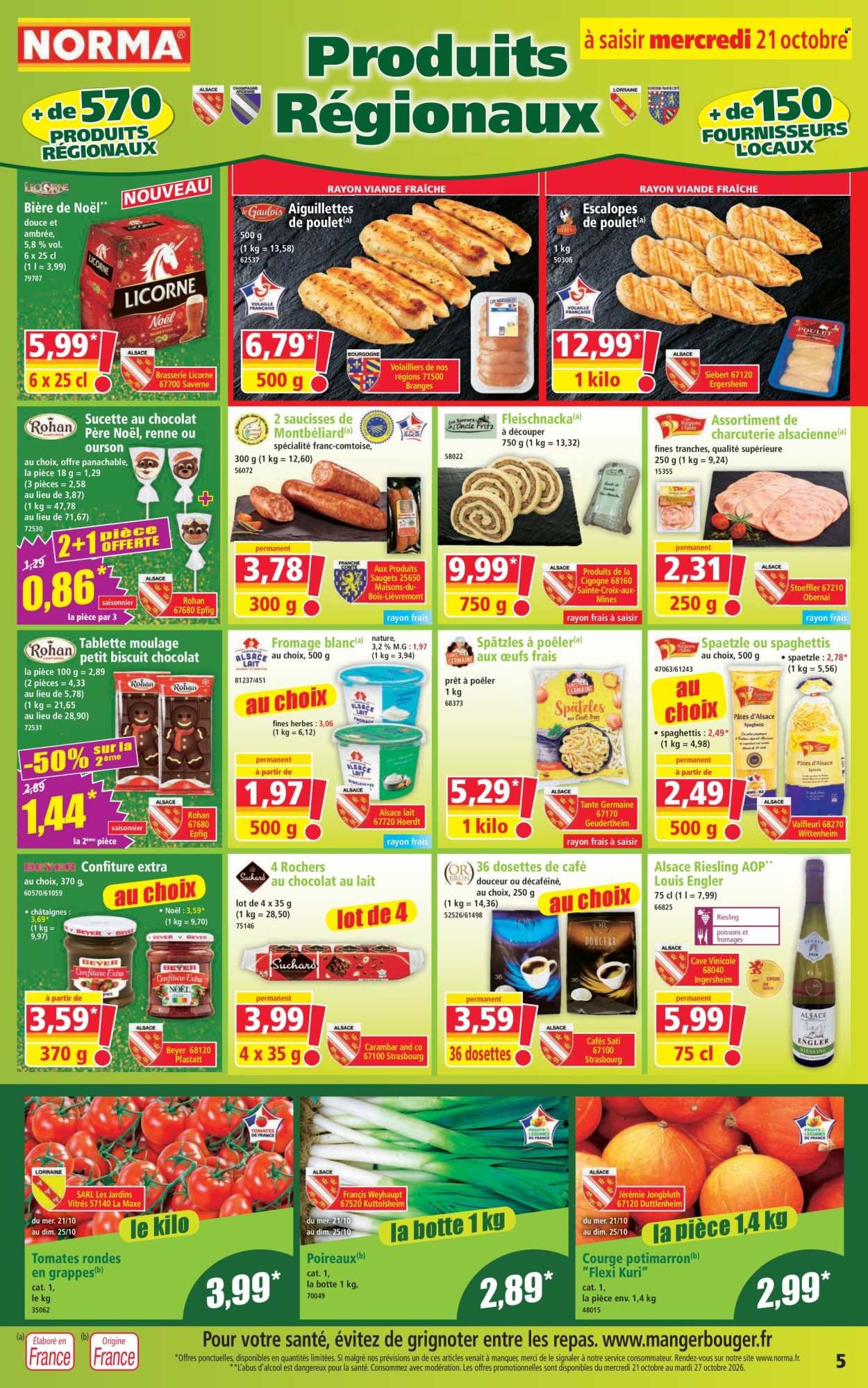 Catalogue NORMA - Du mercredi 21 octobre 2026