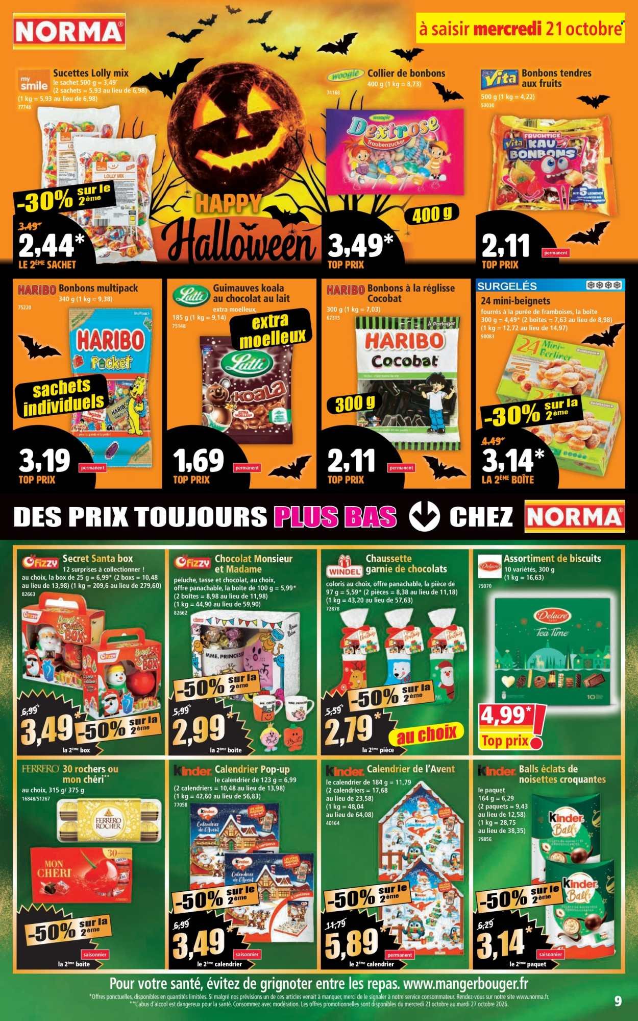Catalogue NORMA - Du mercredi 21 octobre 2026