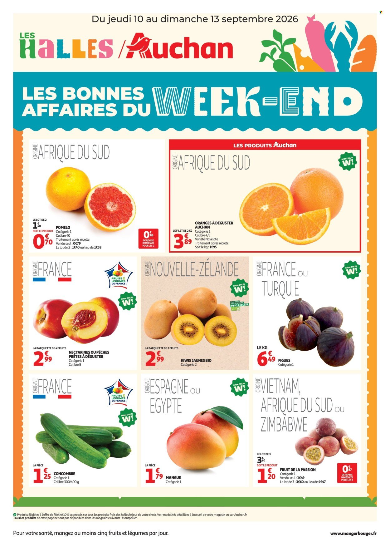 Catalogue AUCHAN - Les bons plan du week end dans votre hyper