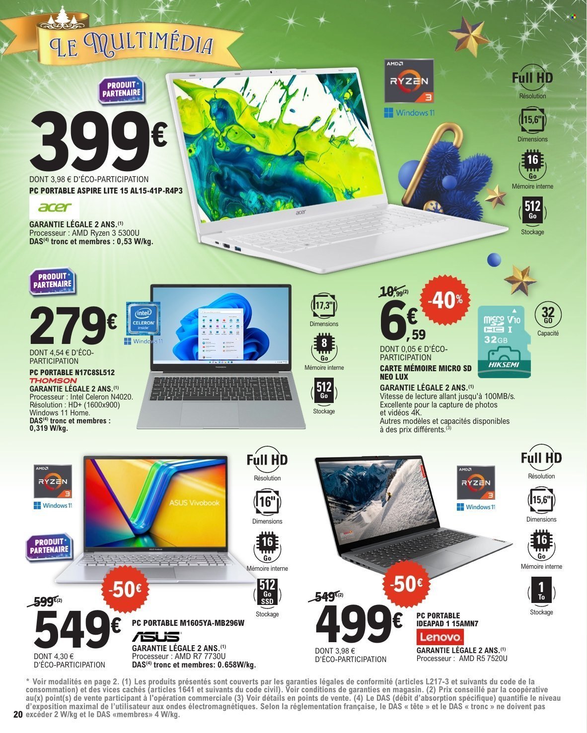 Catalogue E.LECLERC - CADEAUX REGION (2025-12-02 - 2025-12-20)