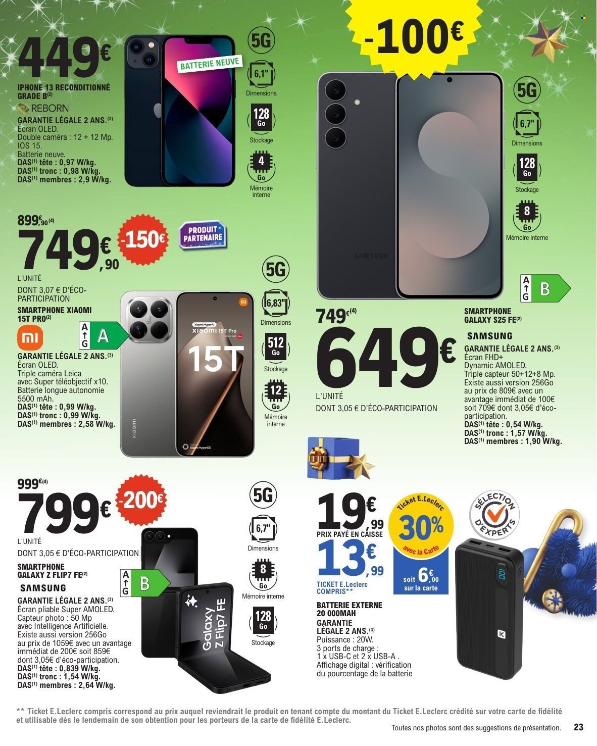 Catalogue E.LECLERC - CADEAUX REGION (2025-12-02 - 2025-12-20)