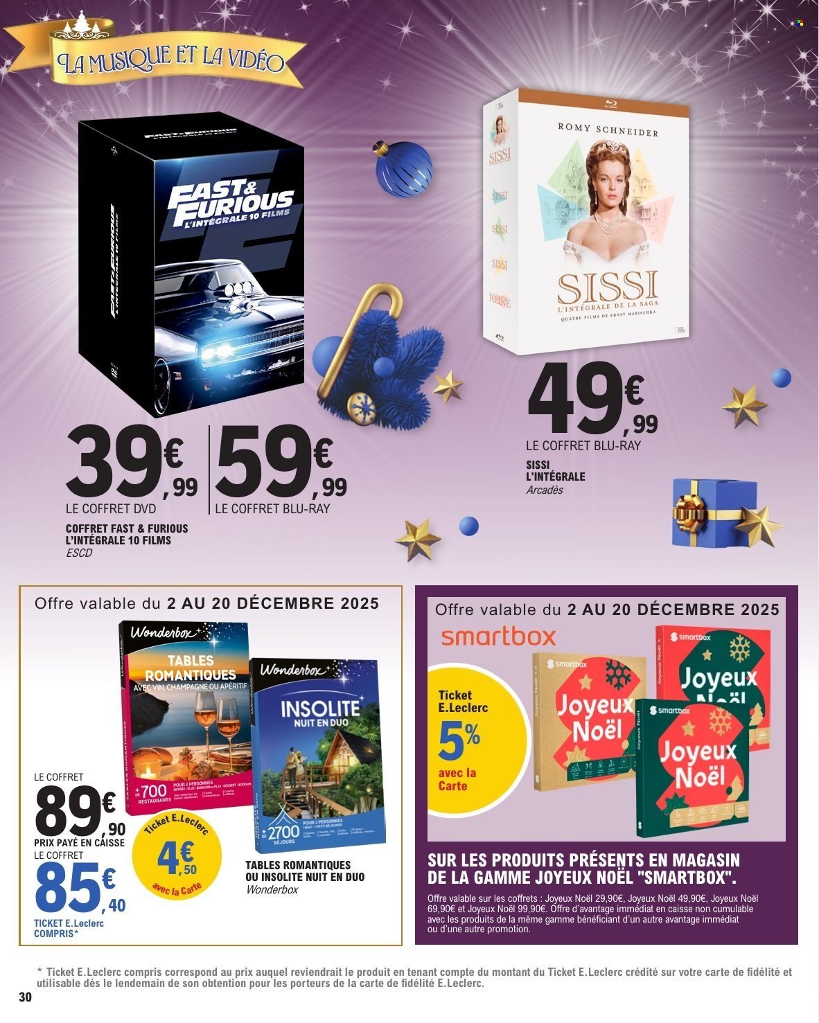 Catalogue E.LECLERC - CADEAUX REGION (2025-12-02 - 2025-12-20)