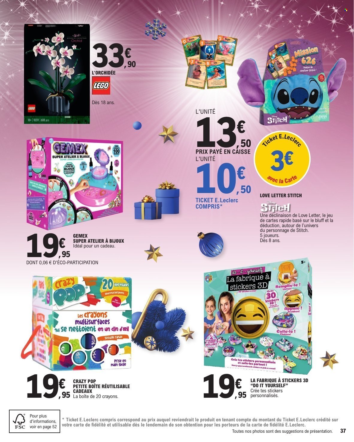 Catalogue E.LECLERC - CADEAUX REGION (2025-12-02 - 2025-12-20)