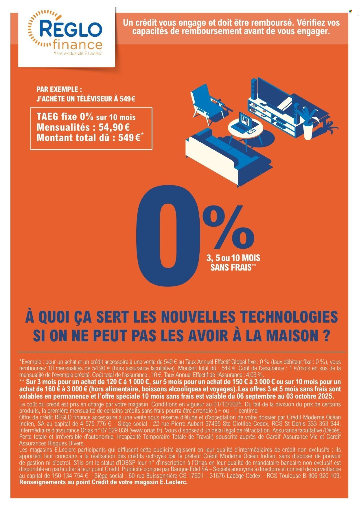 Catalogue E.LECLERC - Du mardi 7 octobre 2025 (2025-10-07 - 2025-10-19)