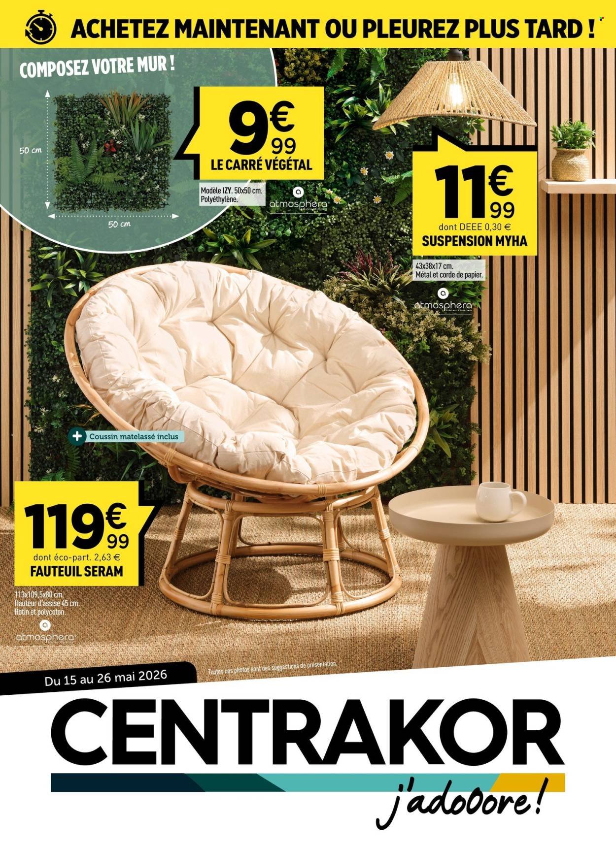 Catalogue CENTRAKOR - Du vendredi 15 mai 2026