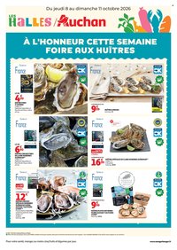 Catalogue AUCHAN - Foire aux Huitres