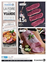 Catalogue E.LECLERC - FOIRE VIANDE