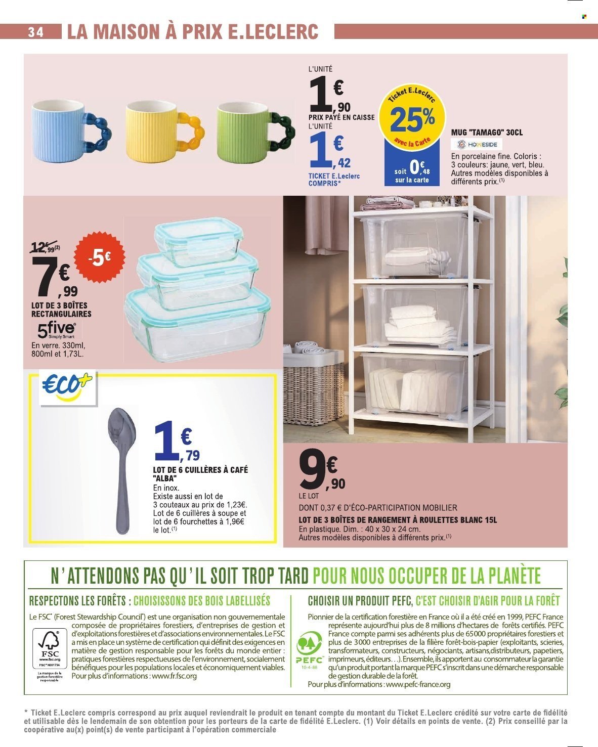 Catalogue E.LECLERC - DEPENSER MOINS