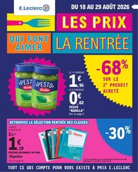 Catalogue E.LECLERC - DEPENSER MOINS