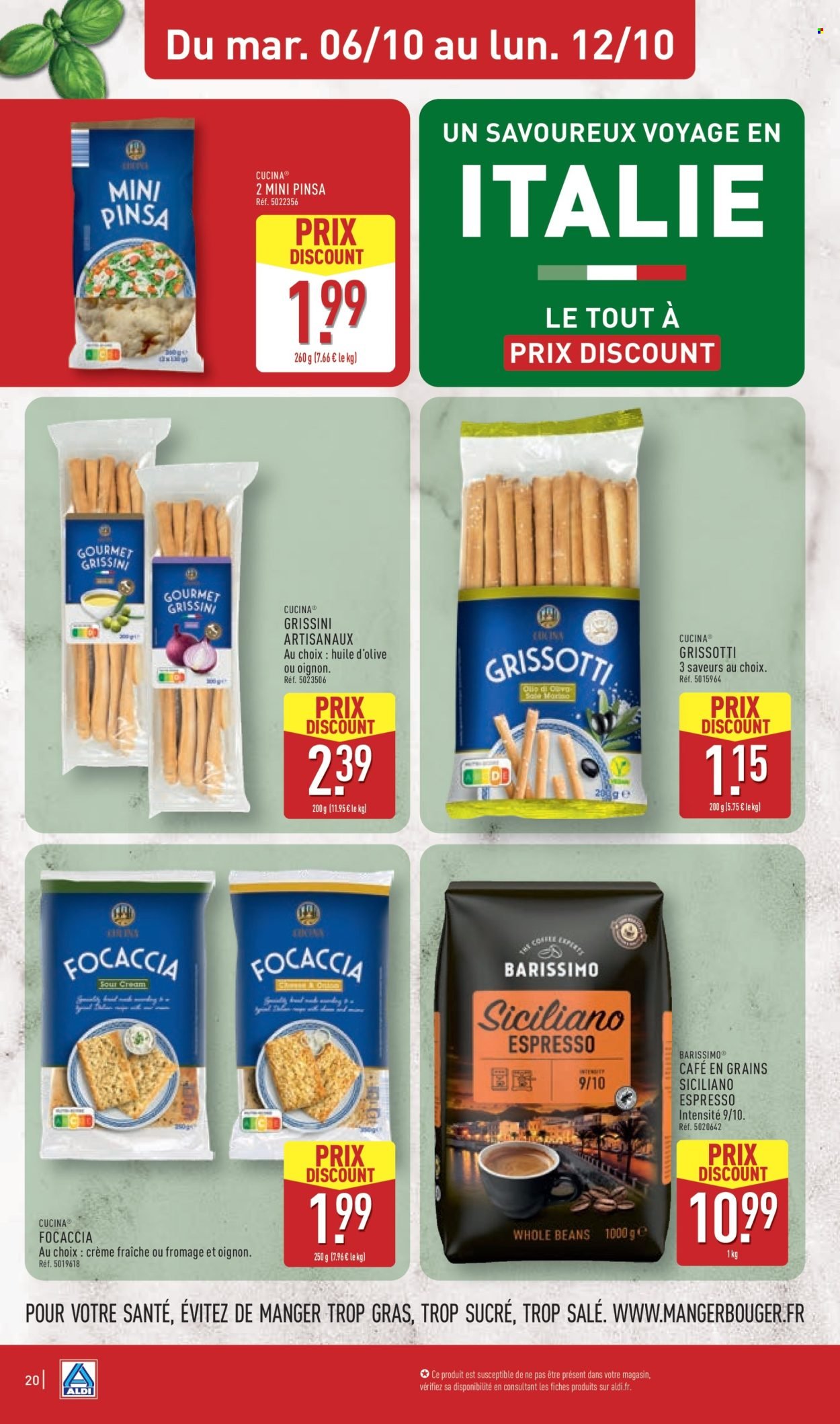 Catalogue ALDI - Un savourex voyage en Italie à prix discount