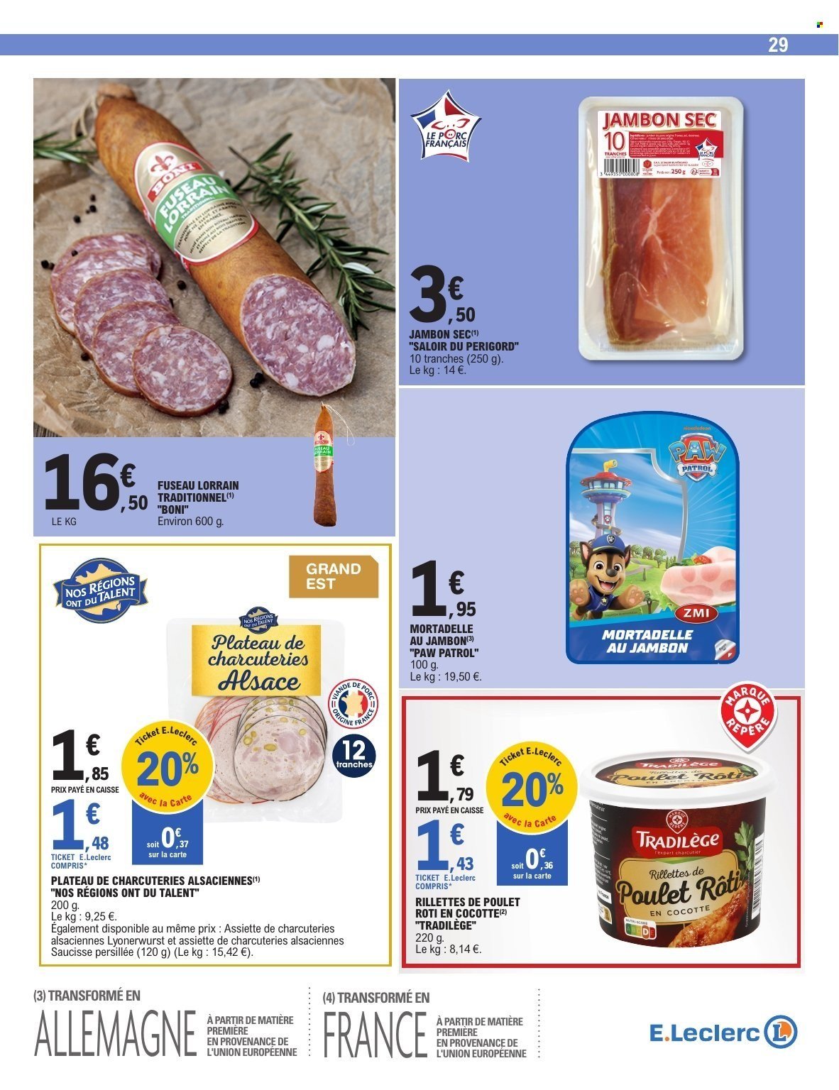 Catalogue E.LECLERC - TRAFIC POUVOIR ACHAT (2026-03-17 - 2026-03-28)