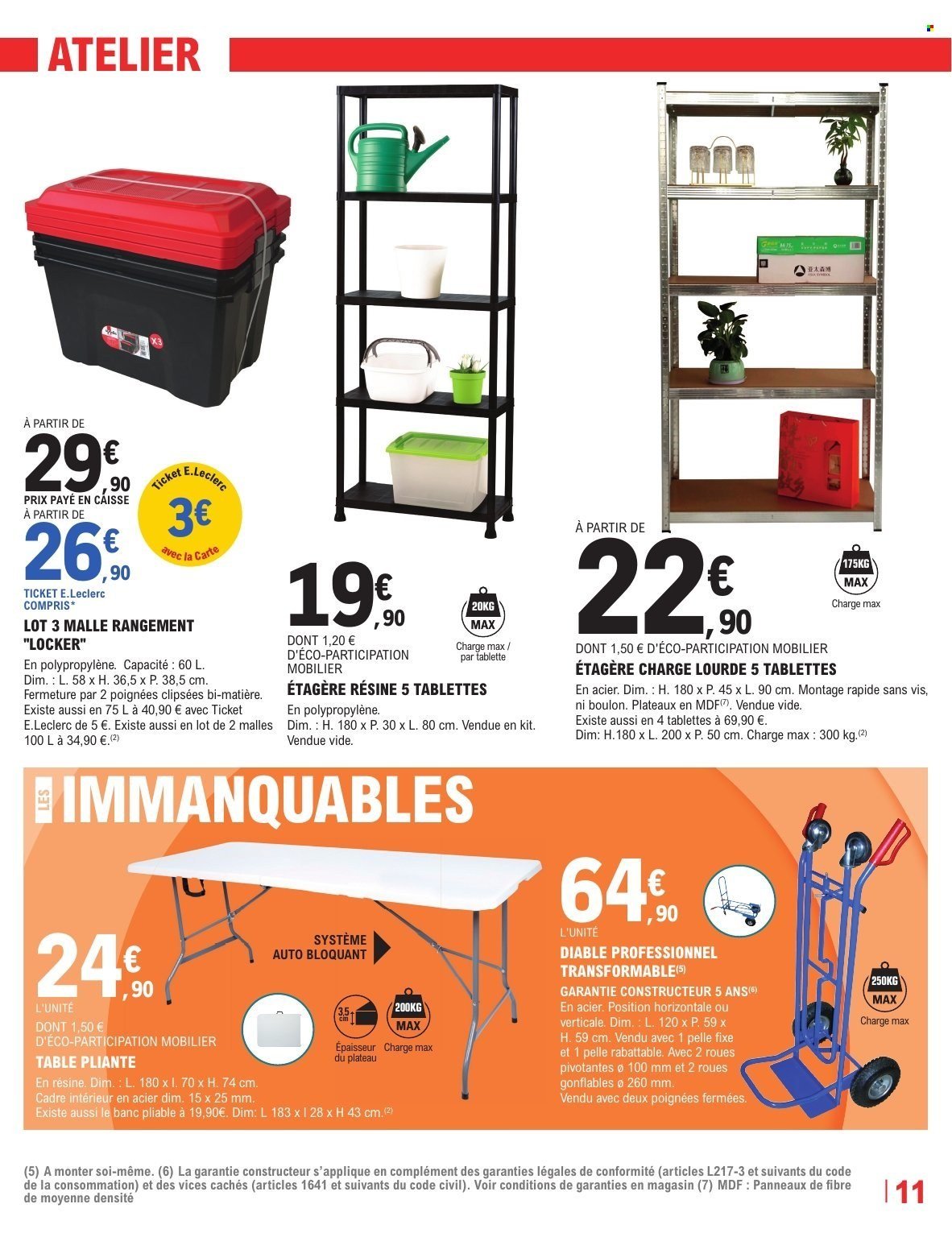 Catalogue E.LECLERC - TRAFIC BRICO