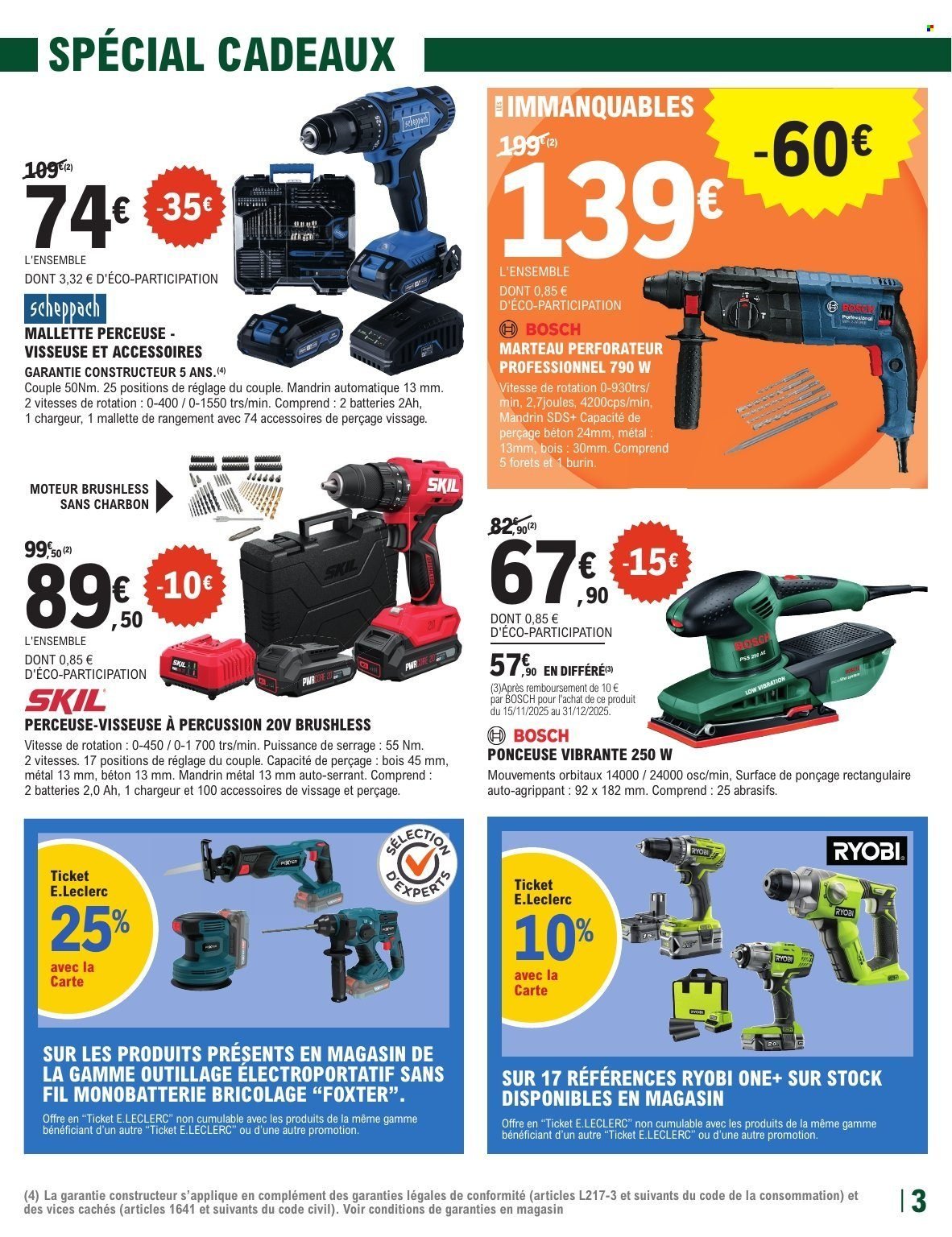 Catalogue E.LECLERC - TRAFIC BRICO