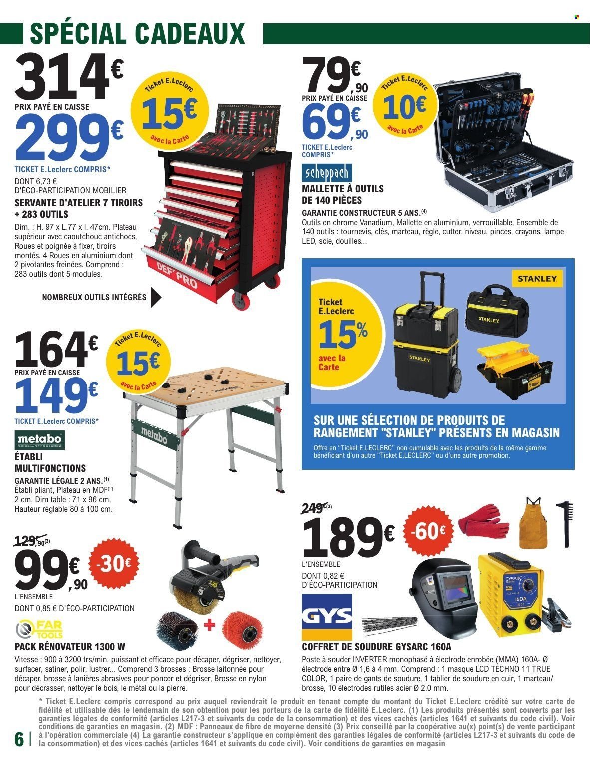 Catalogue E.LECLERC - TRAFIC BRICO