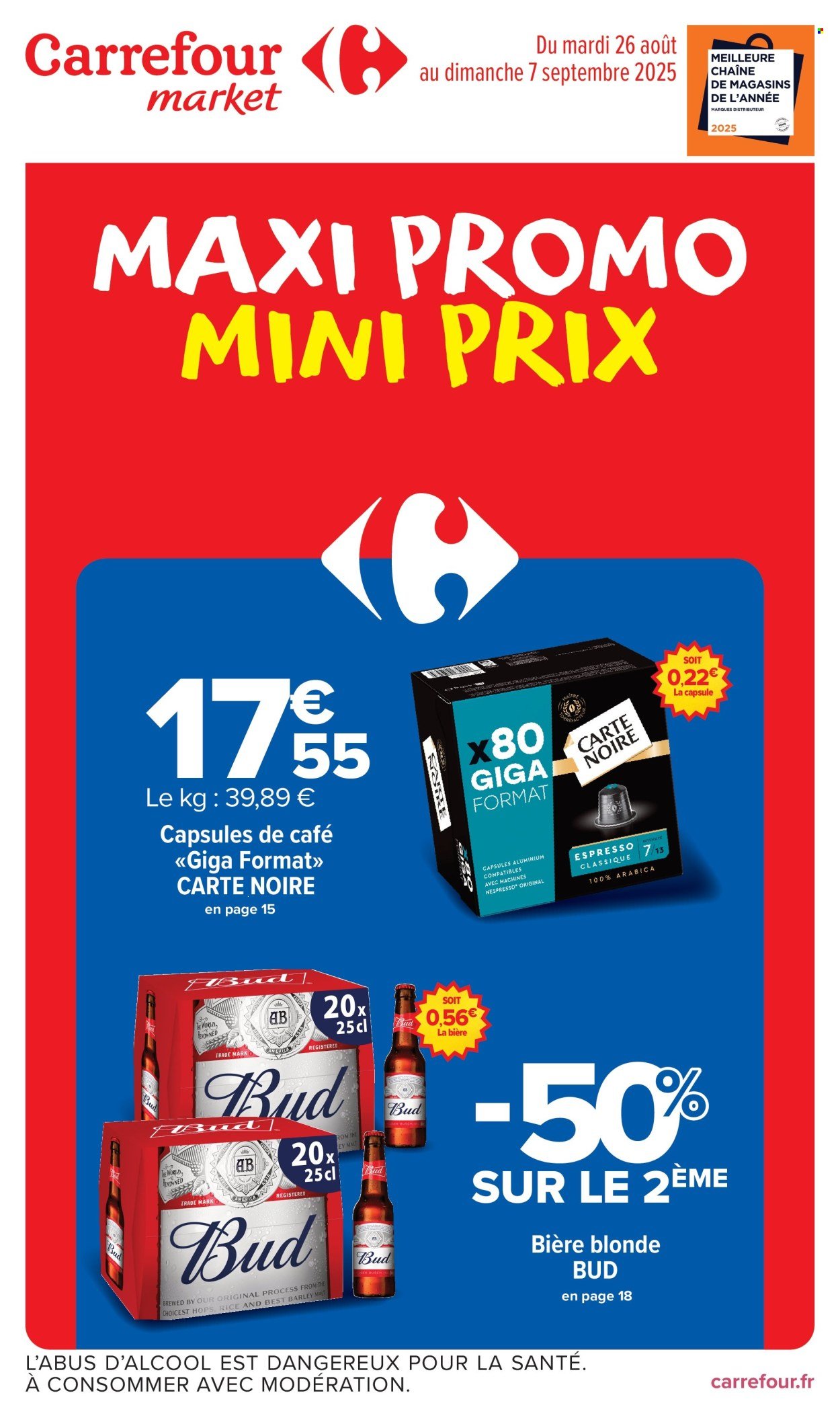 Catalogue CARREFOUR MARKET - GROS CONDITIONNEMENT (2025-08-26 - 2025-09-07)