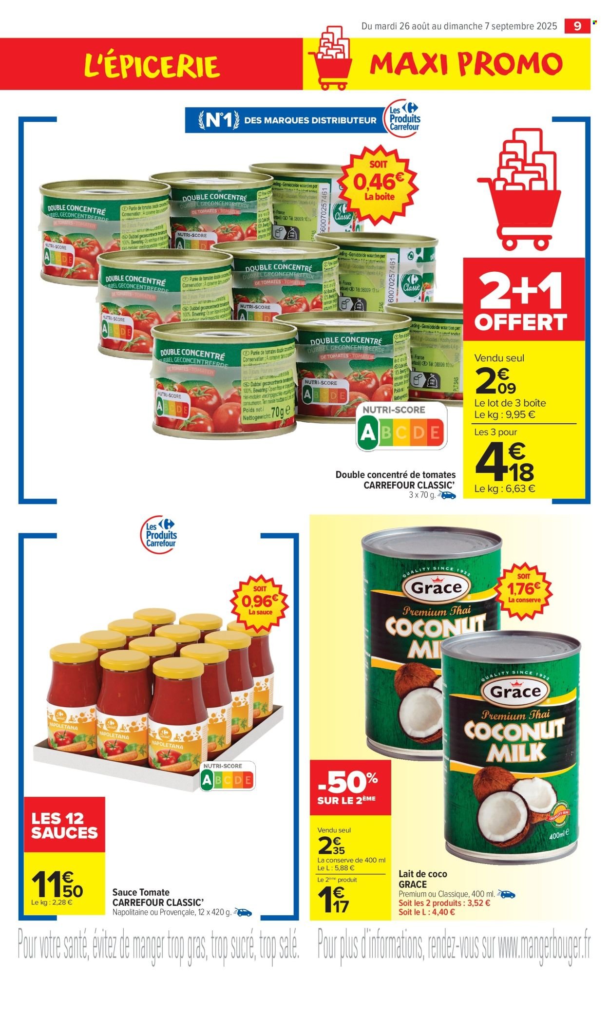 Catalogue CARREFOUR MARKET - GROS CONDITIONNEMENT (2025-08-26 - 2025-09-07)