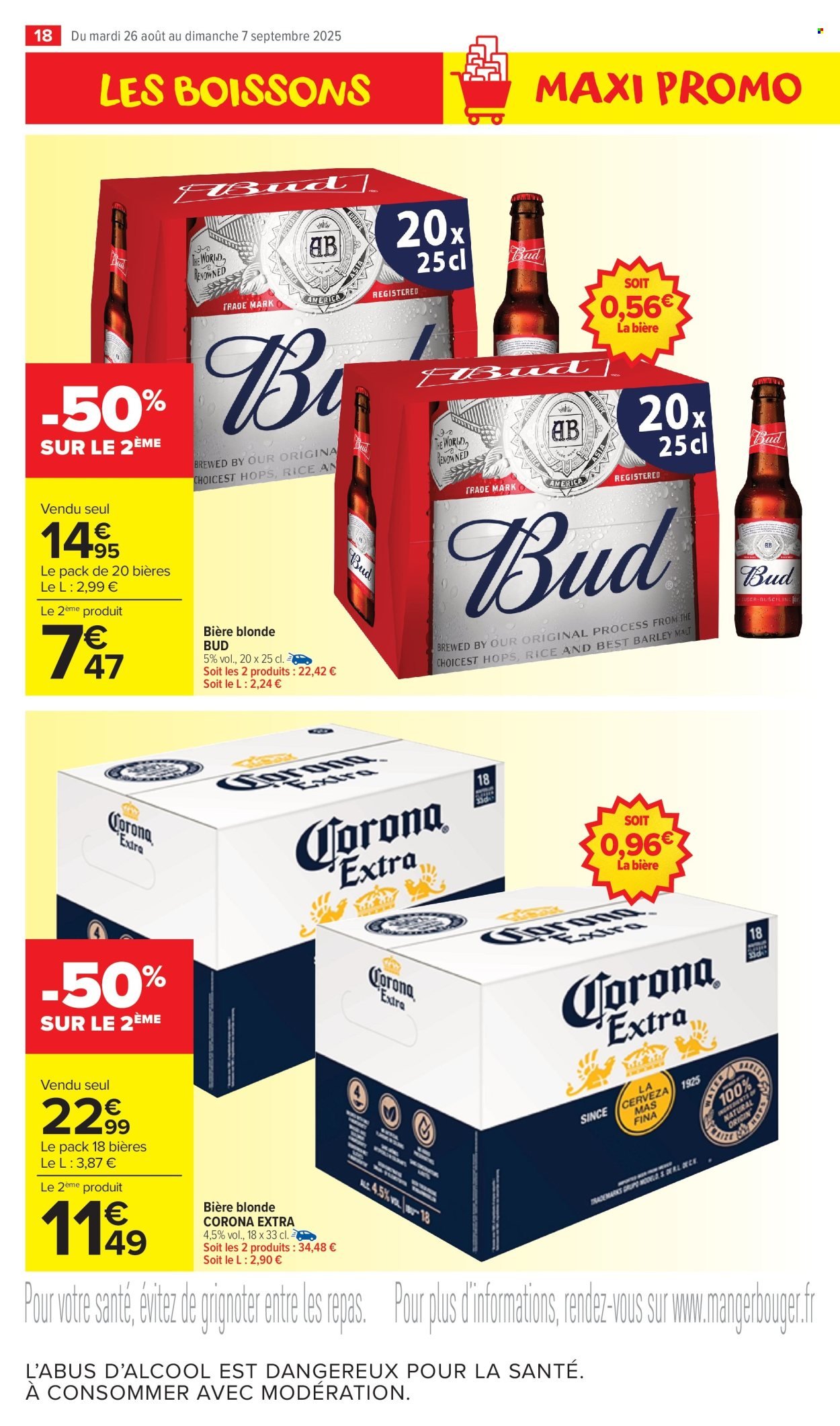 Catalogue CARREFOUR MARKET - GROS CONDITIONNEMENT (2025-08-26 - 2025-09-07)