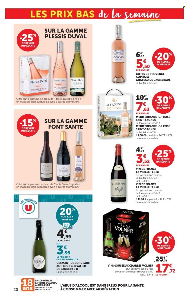 Catalogue SUPER U - Les prix bas de la semaine