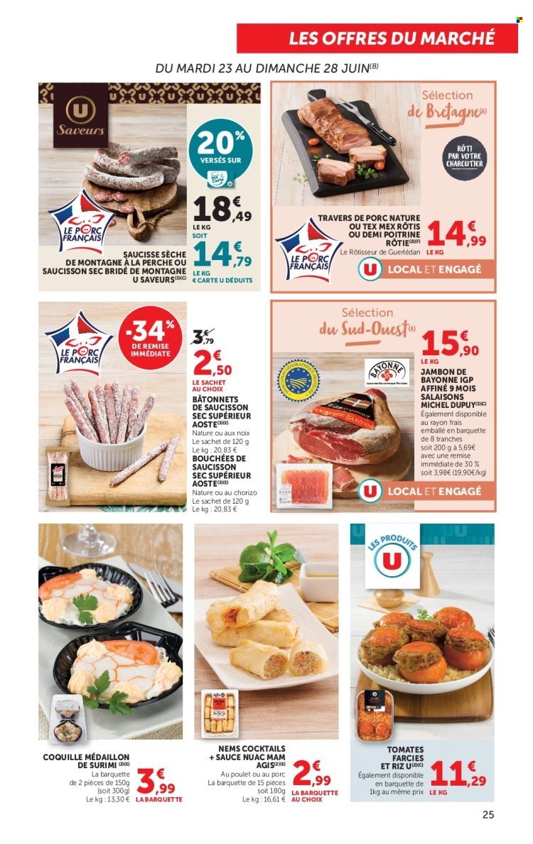 Catalogue SUPER U - Les prix bas de la semaine
